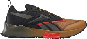 Reebok Men's Lavante Trail 2 Sneaker, Black/Court Brown/Neon Cherry, 9