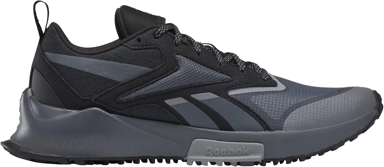 Reebok Men's Lavante Trail 2 Sneaker, Black/Pure Grey, 6