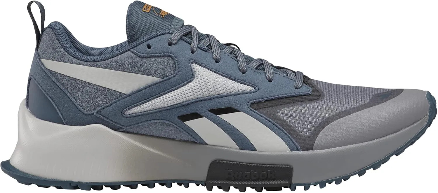 Reebok Men's Lavante Trail 2 Sneaker, Hoops Blue/Pure Grey, 6