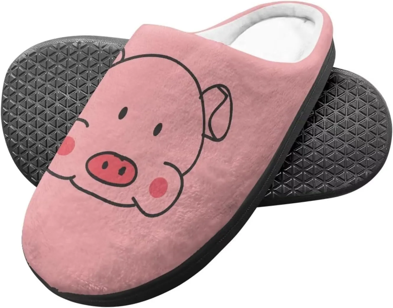 Renewold Boys Girls House Slipper Kids Warm Plush Winter Cotton Slippers Slip On Nonslip Indoor Slippers Shoes