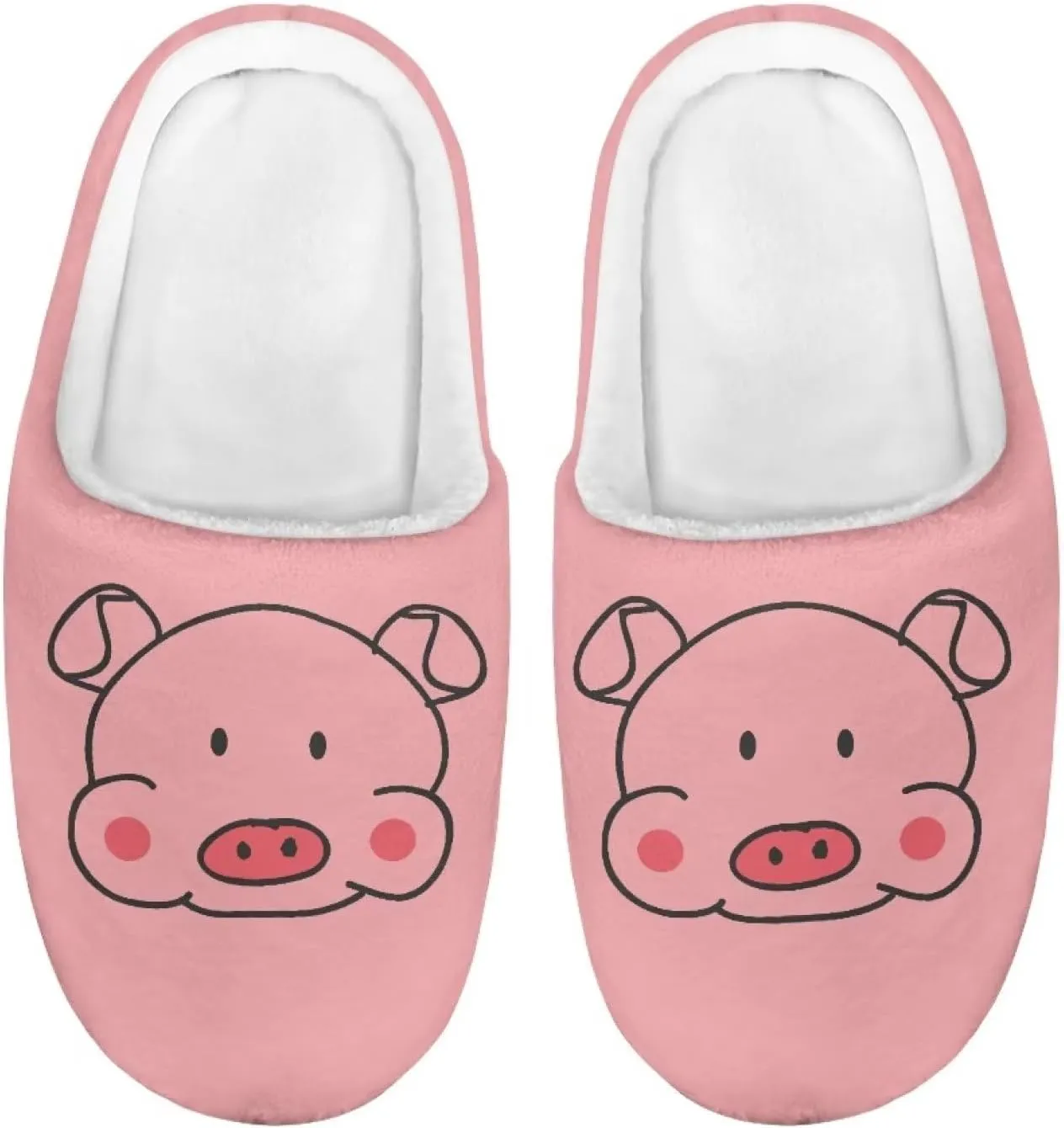 Renewold Boys Girls House Slipper Kids Warm Plush Winter Cotton Slippers Slip On Nonslip Indoor Slippers Shoes