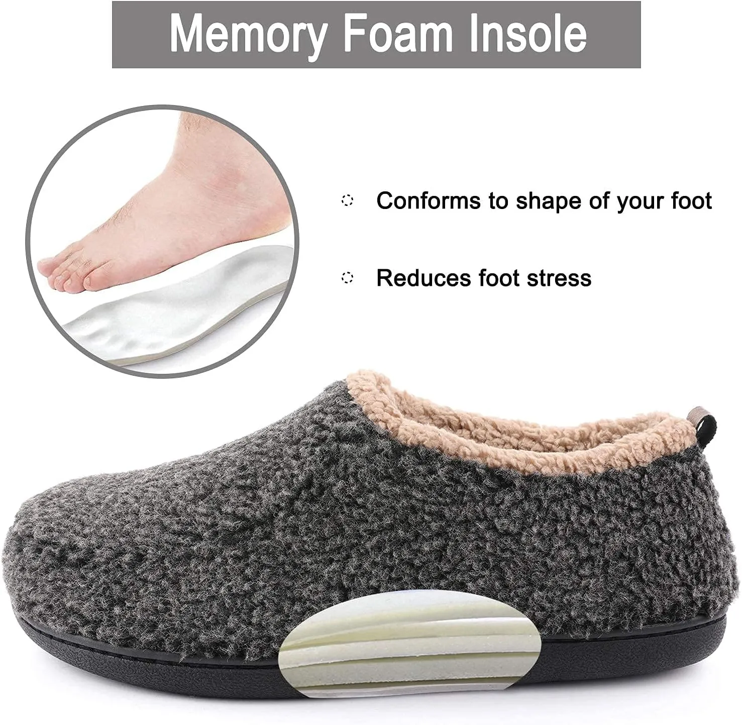 RockDove Men's Nomad Slipper with Memory Foam