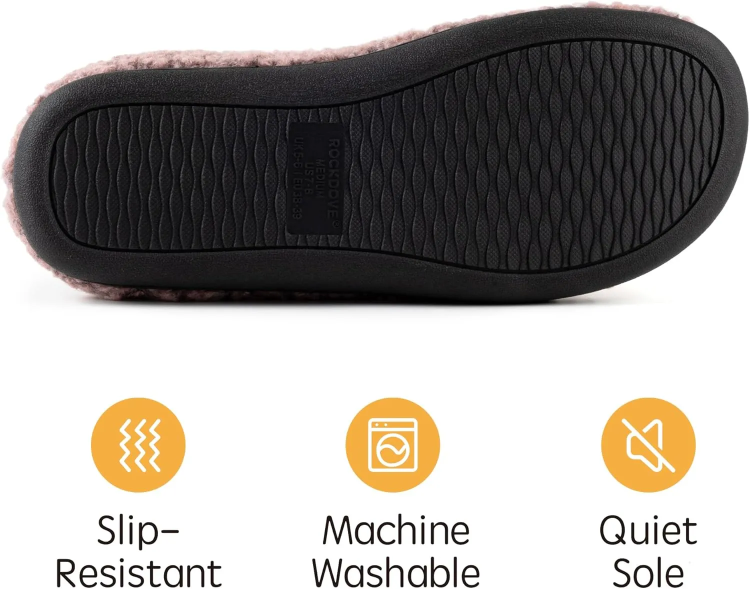 RockDove Women's Plush Retreat Sherpa Fleece Clog Slipper