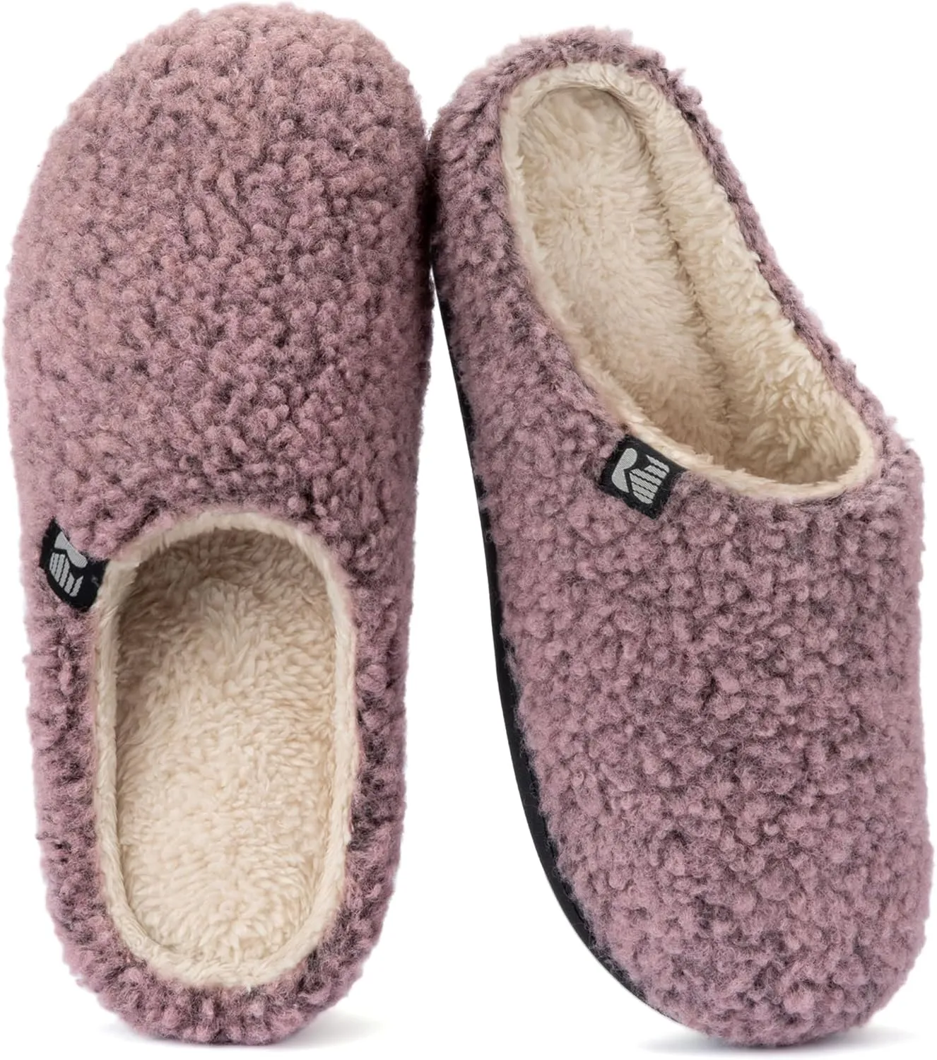 RockDove Women's Plush Retreat Sherpa Fleece Clog Slipper