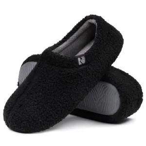 RockDove Women's Teddy Fleece Closed Back Indoor Slipper.