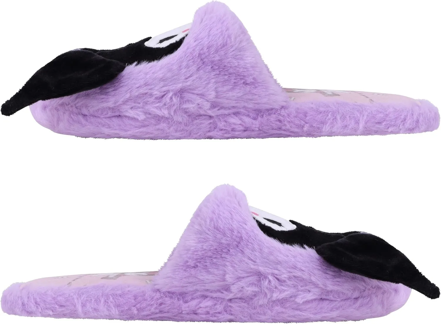 Roffatide Anime Slippers Plush Slippers Furry Indoor Slide Slipper Bedroom Shoes House floor Slipper for Women girls