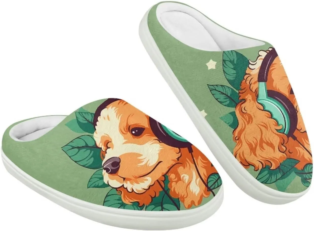 Room Slippers Winter Breathable Warm Slippers for Boys Girls Casual Lightweight Fluffy Slides for Garden Size 9-15 White Sole