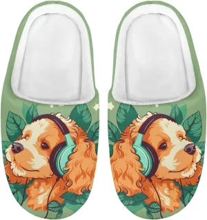 Room Slippers Winter Breathable Warm Slippers for Boys Girls Casual Lightweight Fluffy Slides for Garden Size 9-15 White Sole