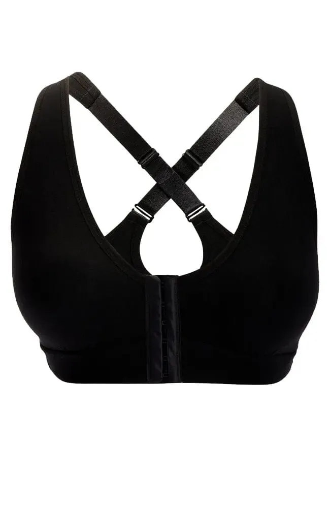 Rora Pocketed Front Closure Bra