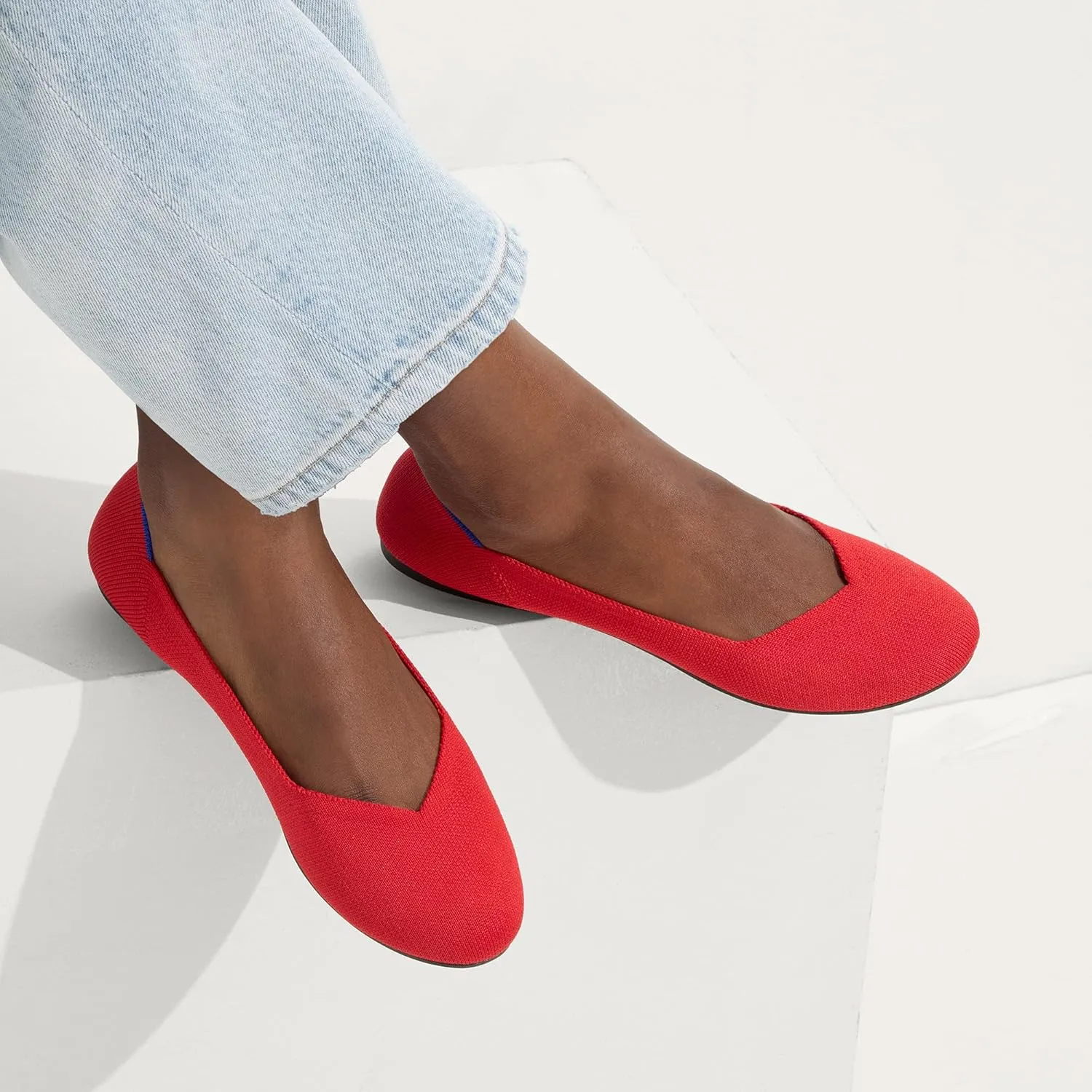 Rothy's The Flat Women's Slip-On Shoes, Classic Flats, Made from Recycled Plastic Bottles & Machine Washable