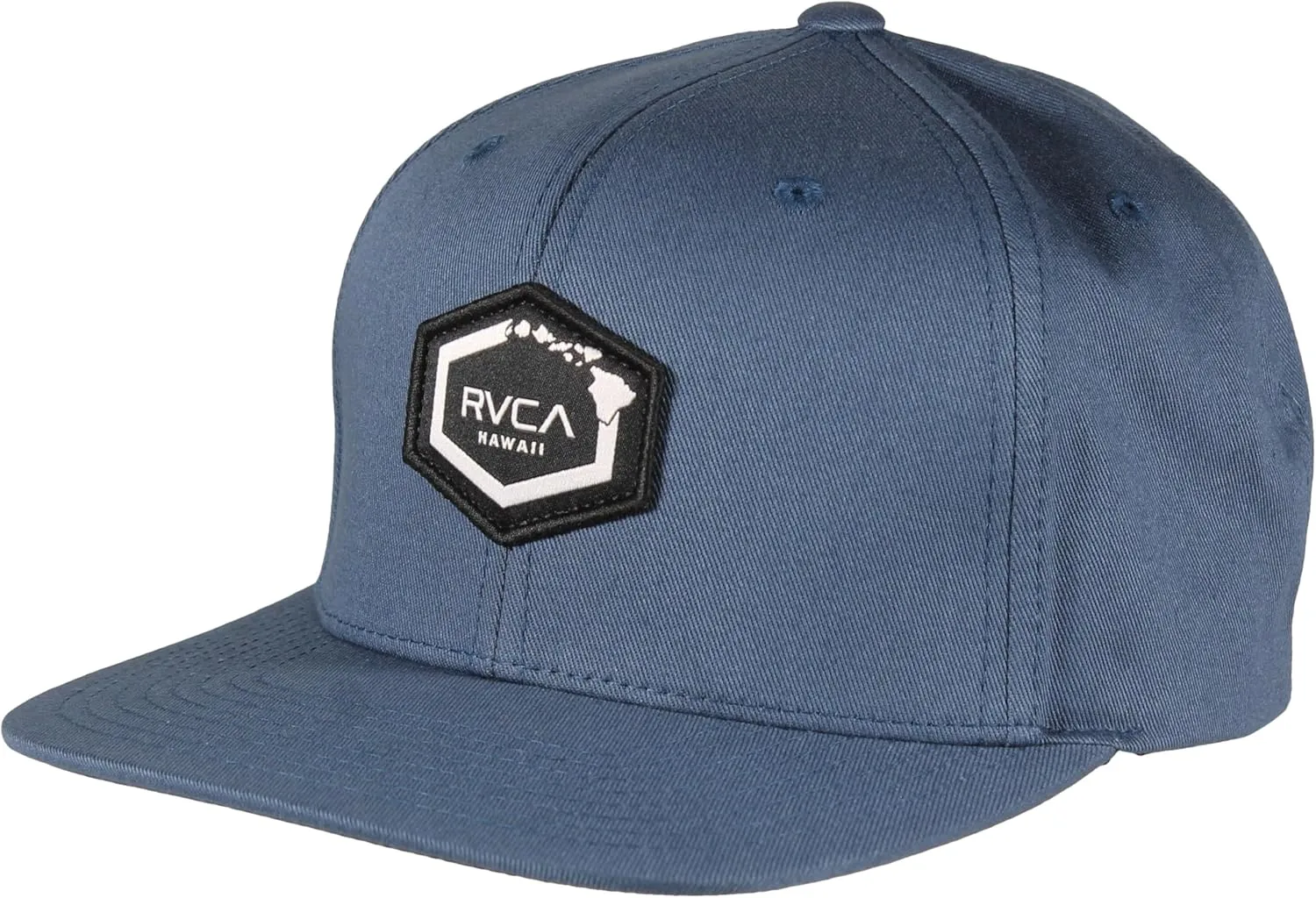 RVCA Island Hex Snapback - Duck Blue