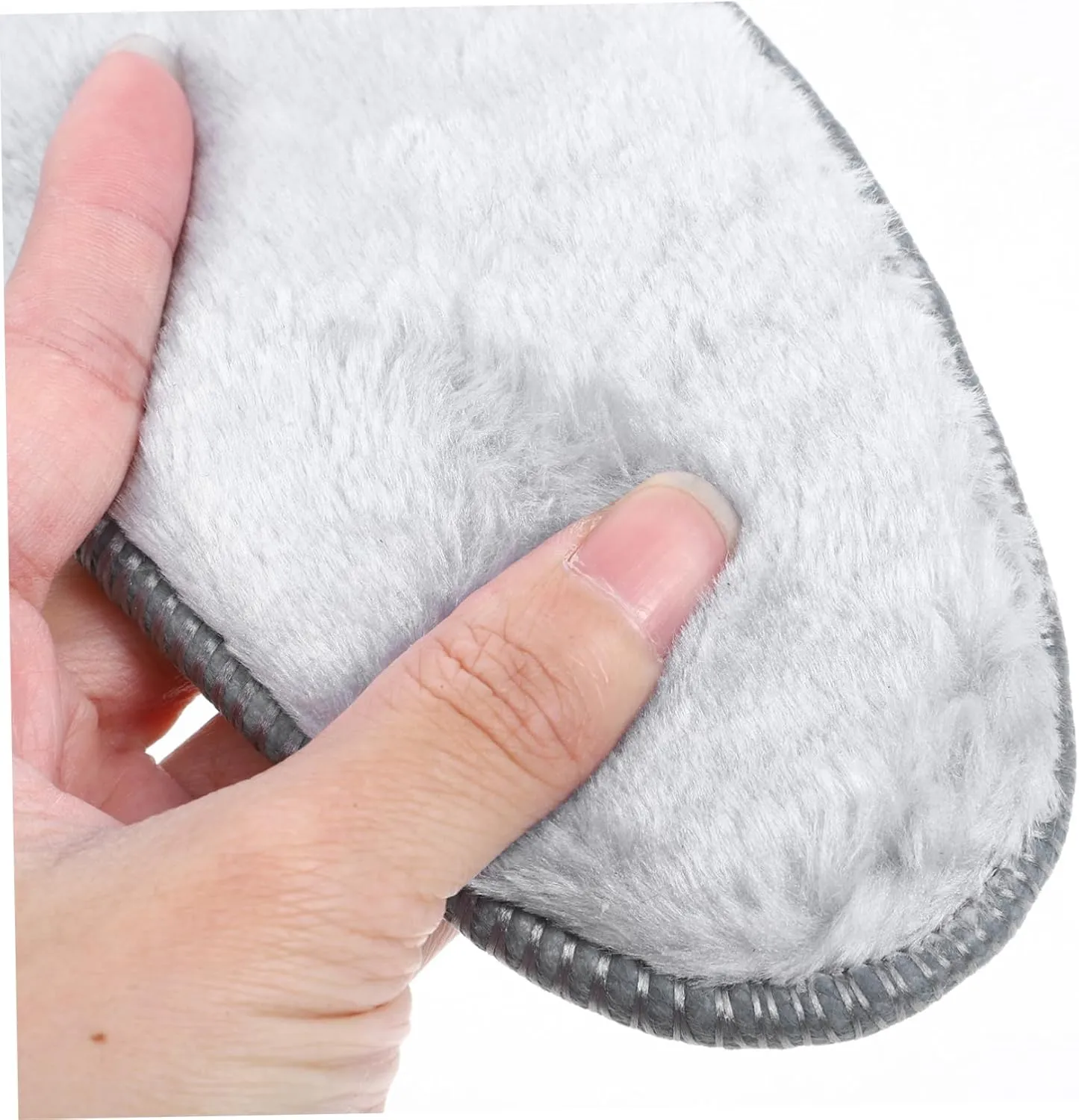 SAFIGLE 4 Pairs Plush Insoles for Cold Weather Footwear Thickened Shoe Inserts with Nonslip Base Ergonomic Boots Liner