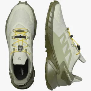 Salomon Mens Supercross 4 Trail Sneaker Caledon Tint Deep Lichen Green Olive Night