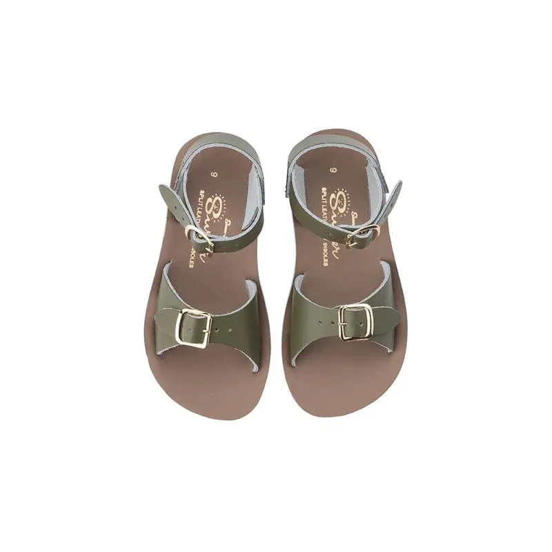 Salt Water Sun-San Surfer Sandal - Olive