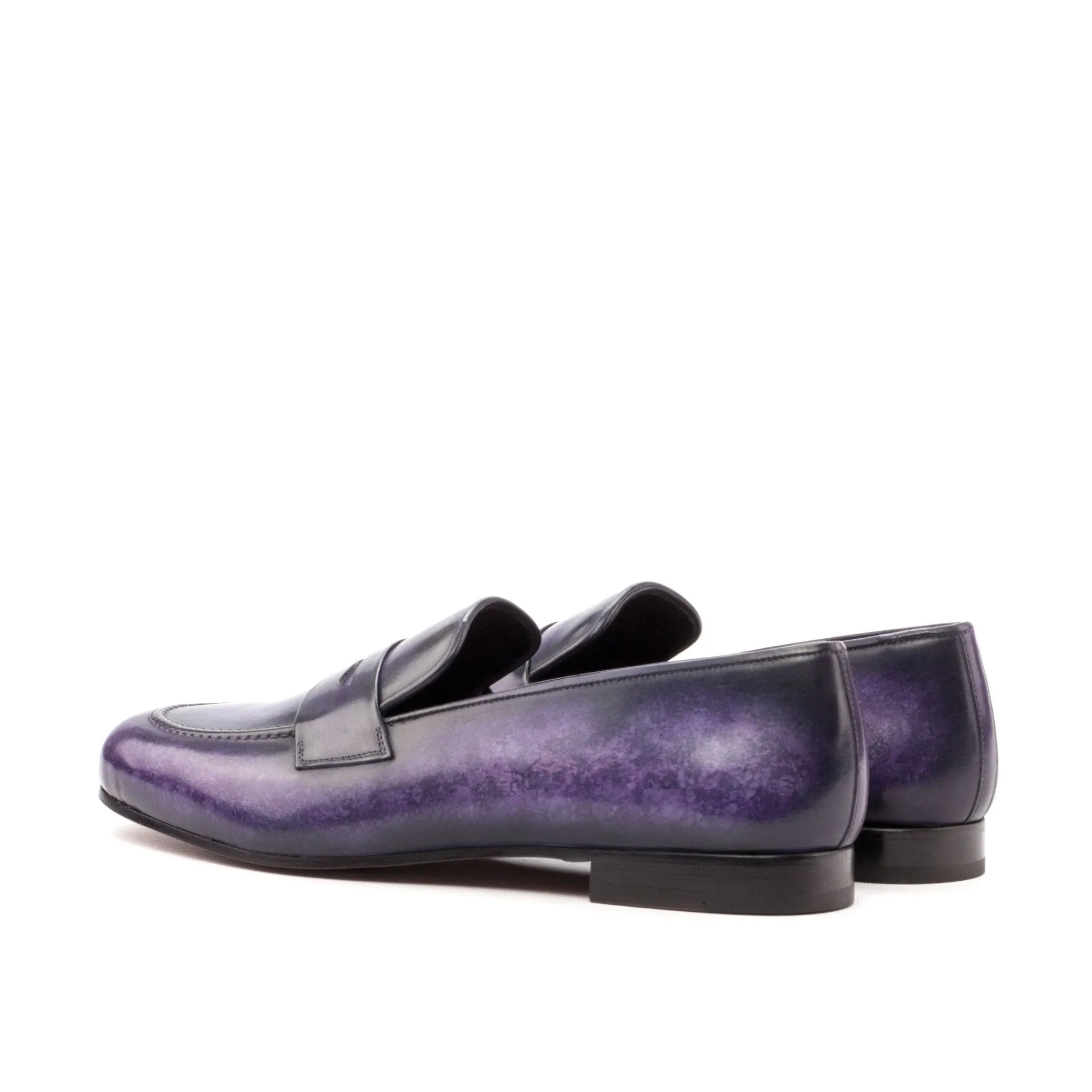 Santiago Slipper in Purple Patina