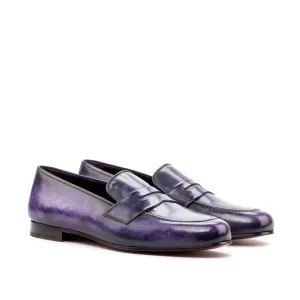 Santiago Slipper in Purple Patina