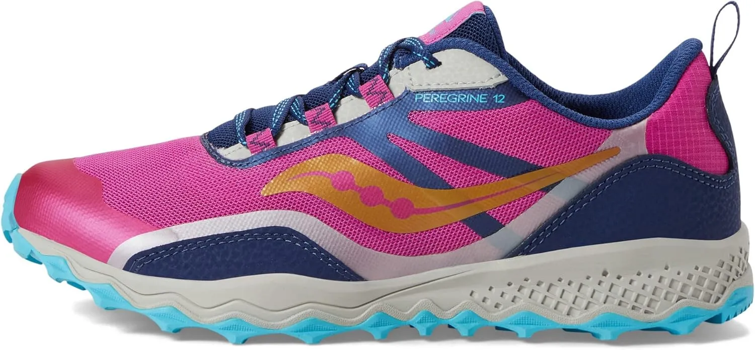 Saucony Unisex-Child Peregrine 12 Shield Sneaker