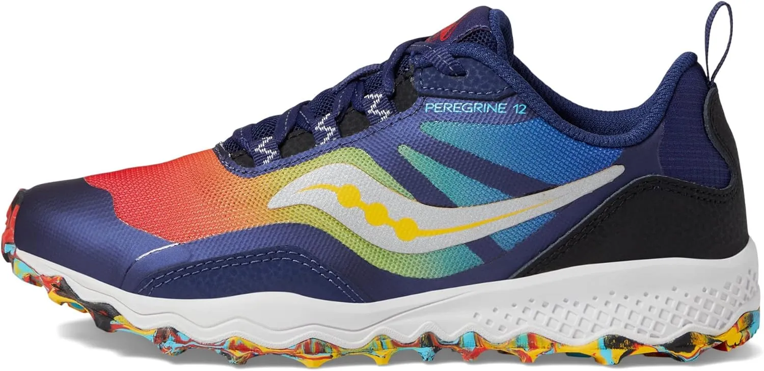 Saucony Unisex-Child Peregrine 12 Shield Sneaker