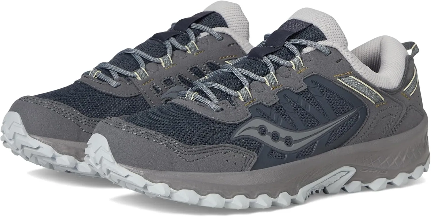 Saucony Unisex Grid Peak Sneaker, Dark Grey/Grey, 9 US Men