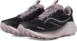 Saucony Women's Xodus Ultra 3 Sneaker, Black/Quail, 6.5