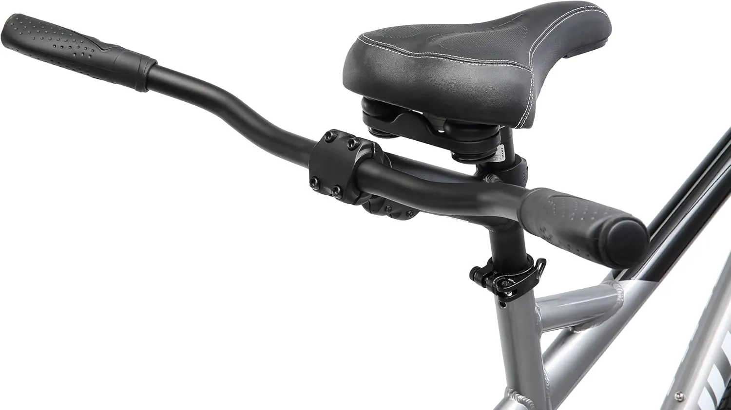 Schwinn Twinn Tandem Bike, 26 Inch Bike for Women and Men, 21-Speed Two Seater Bicycle, Fits Two Comfortably, Mechanical Disc Brakes, Plush Fitness Seat, Adult Tandem Bike