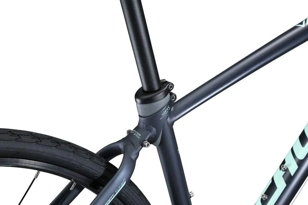 Schwinn Vantage Men and Women Adult Sport Hybrid Bike, 21 or 24 Speed Drivetrain, Aluminum Frame, Flat Bar, Disc Brakes, Smooth Ride Technology