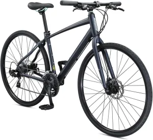 Schwinn Vantage Men and Women Adult Sport Hybrid Bike, 21 or 24 Speed Drivetrain, Aluminum Frame, Flat Bar, Disc Brakes, Smooth Ride Technology