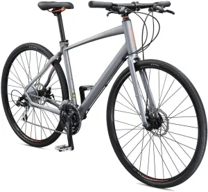 Schwinn Vantage Men and Women Adult Sport Hybrid Bike, 21 or 24 Speed Drivetrain, Aluminum Frame, Flat Bar, Disc Brakes, Smooth Ride Technology