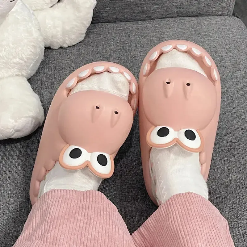 Shark Cute Slipper Female Home Beach Slippers