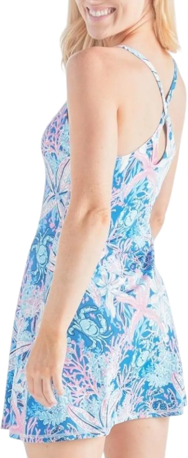 Simply Southern UPF 50 Athletic Dress with Inner Bra and Shorts