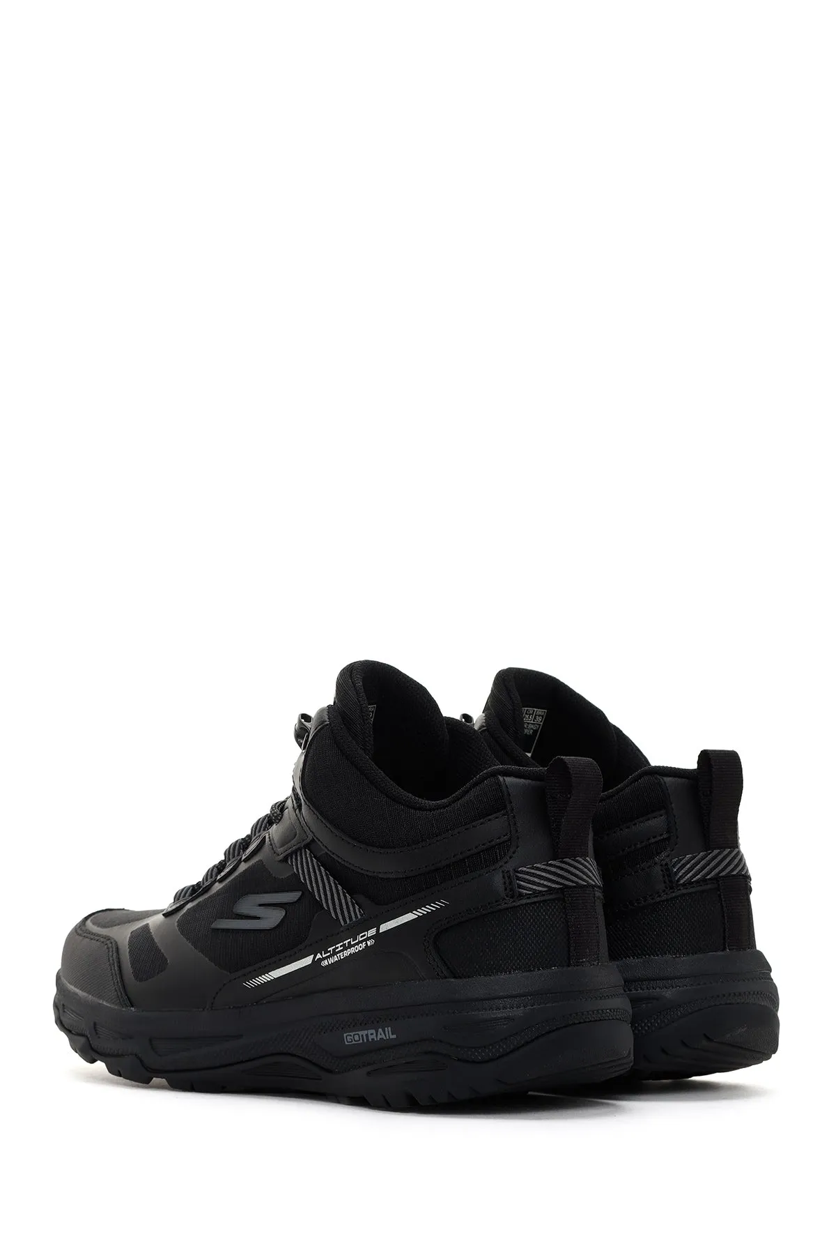 Skechers Erkek Siyah Go Run Trail Altitude-Water Kalın Tabanlı Sneaker