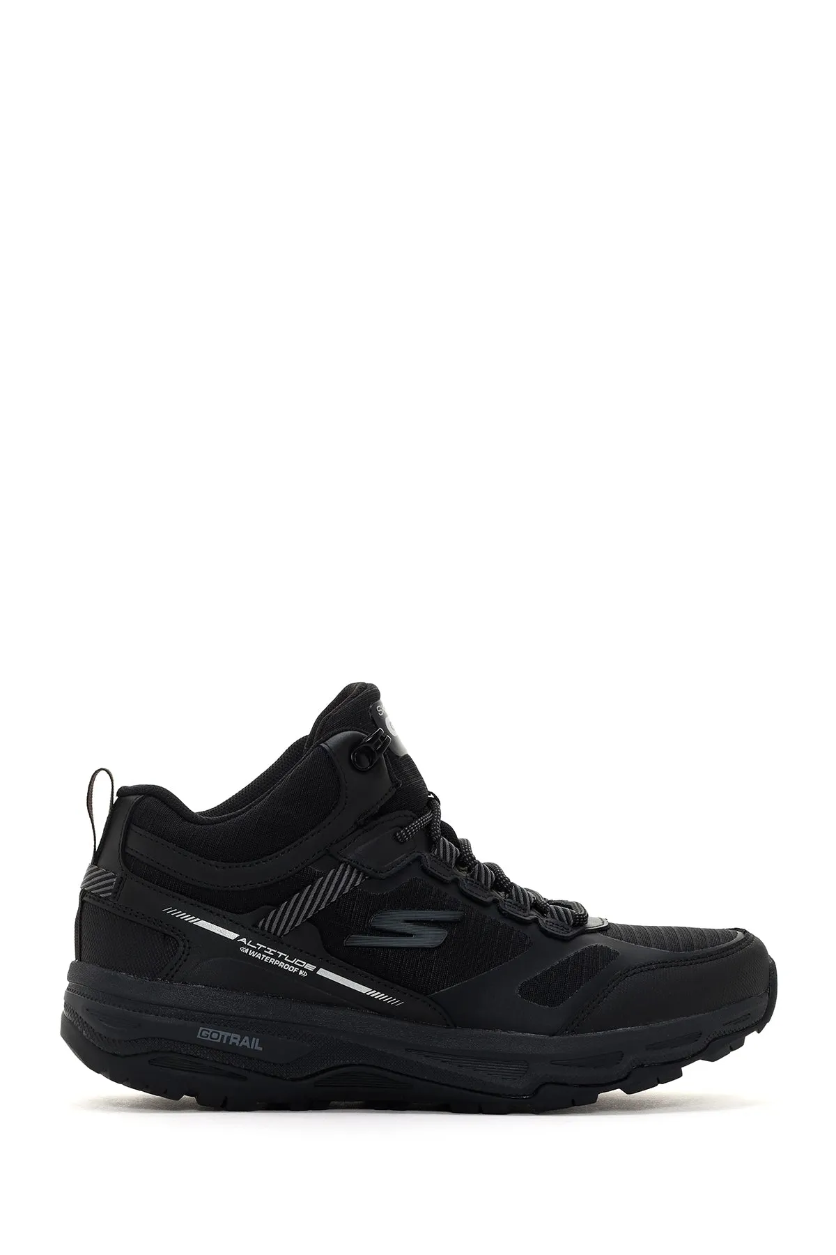 Skechers Erkek Siyah Go Run Trail Altitude-Water Kalın Tabanlı Sneaker