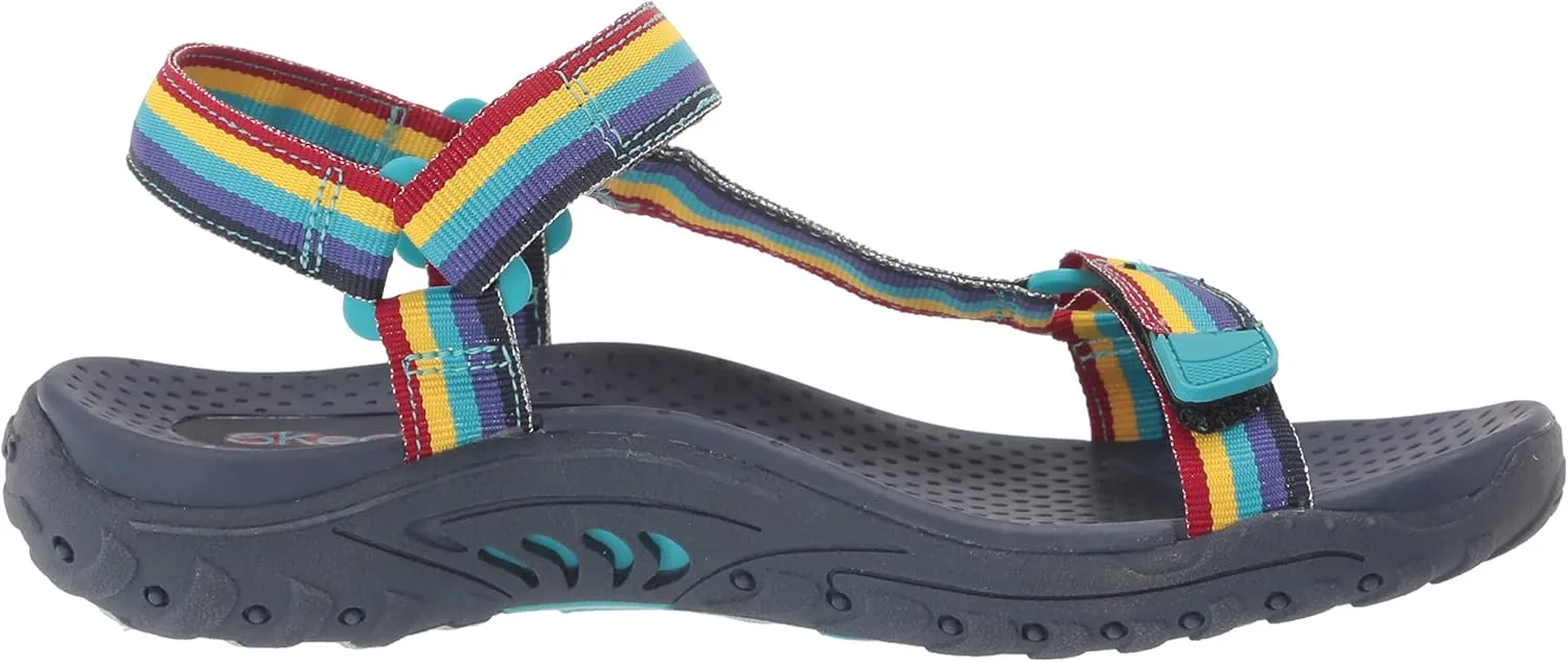 Skechers Girl's Reggae-Rainbow Trail Sandal Sneaker