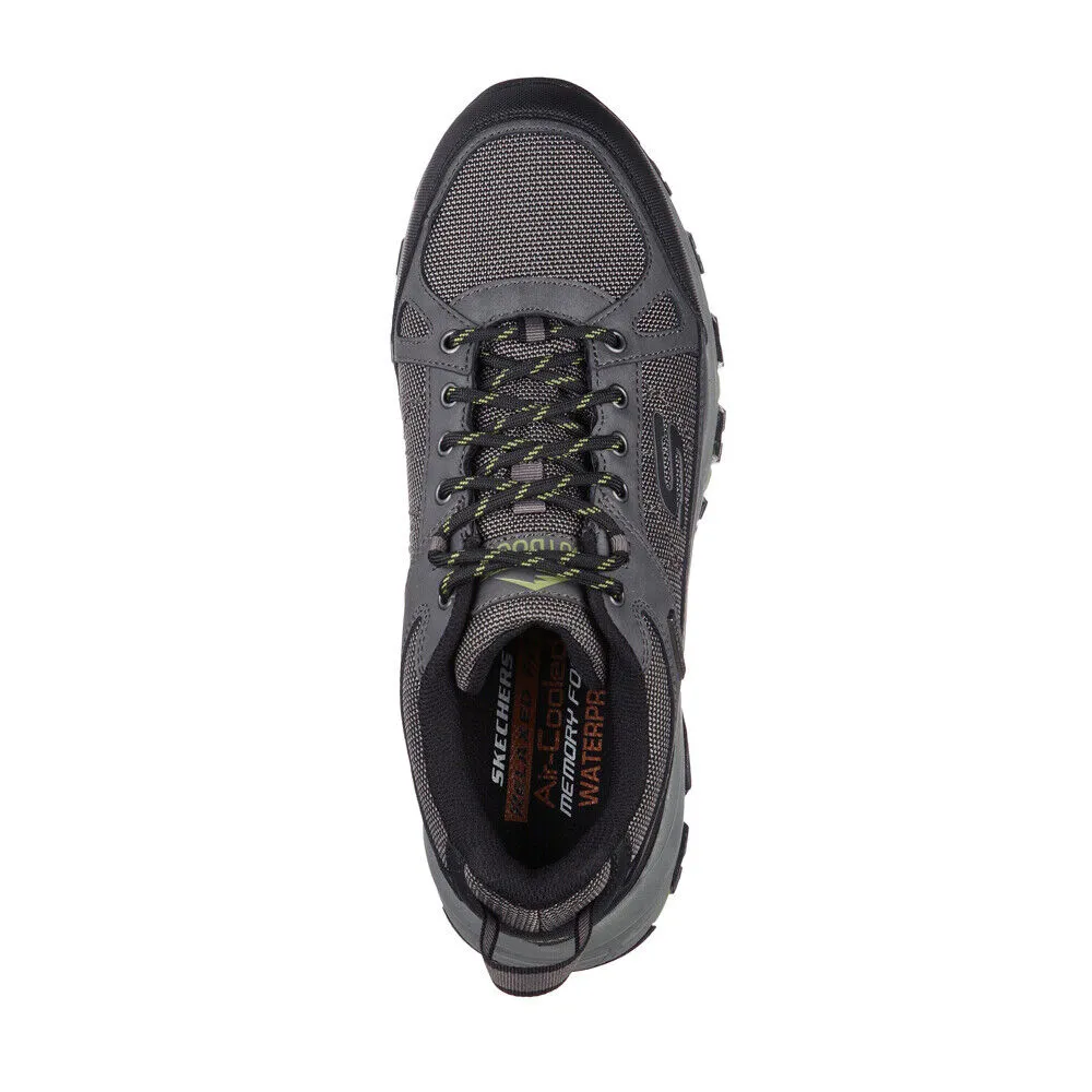 Skechers Mens Selmen Cormack Charcoal Waterproof Shoes 204427/CHAR