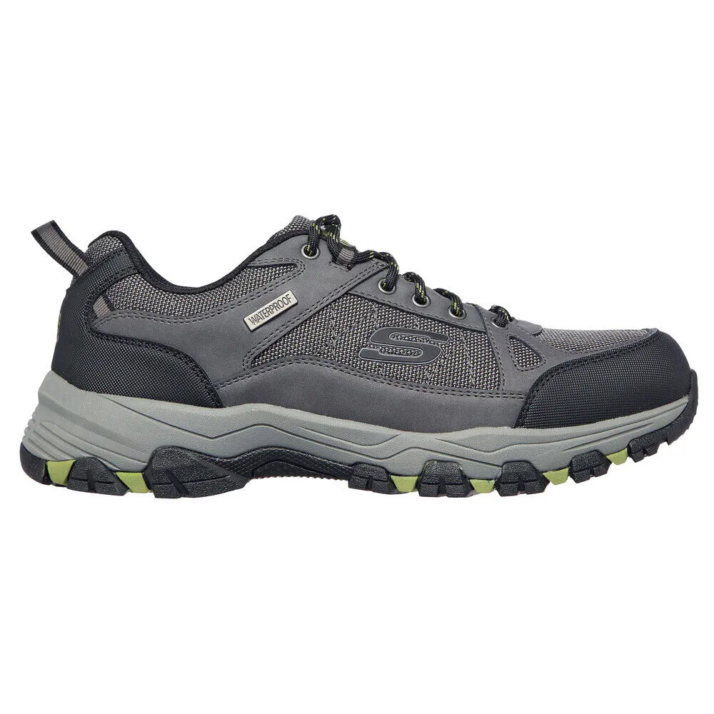 Skechers Mens Selmen Cormack Charcoal Waterproof Shoes 204427/CHAR