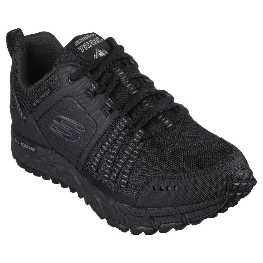 Skechers Mens Trail Sport Black Trainer 51591/BBK