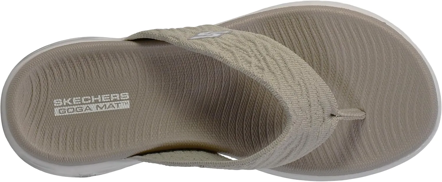 Skechers Women's On-The-go 600 Sunny Flip-Flop