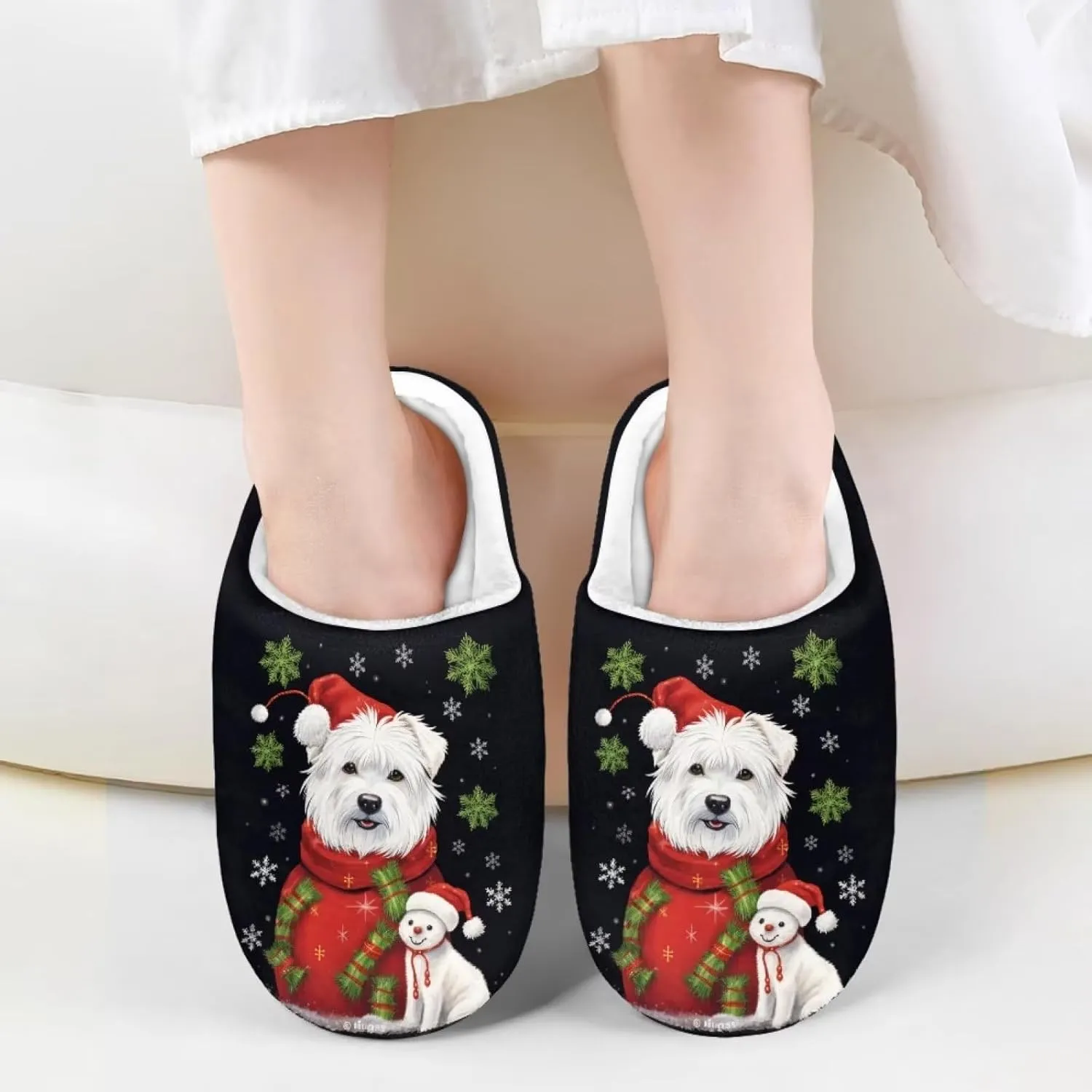 Slippers for Boys Girls Non-slip House Slipper Lightweight Warm Winter Slippers for Kids