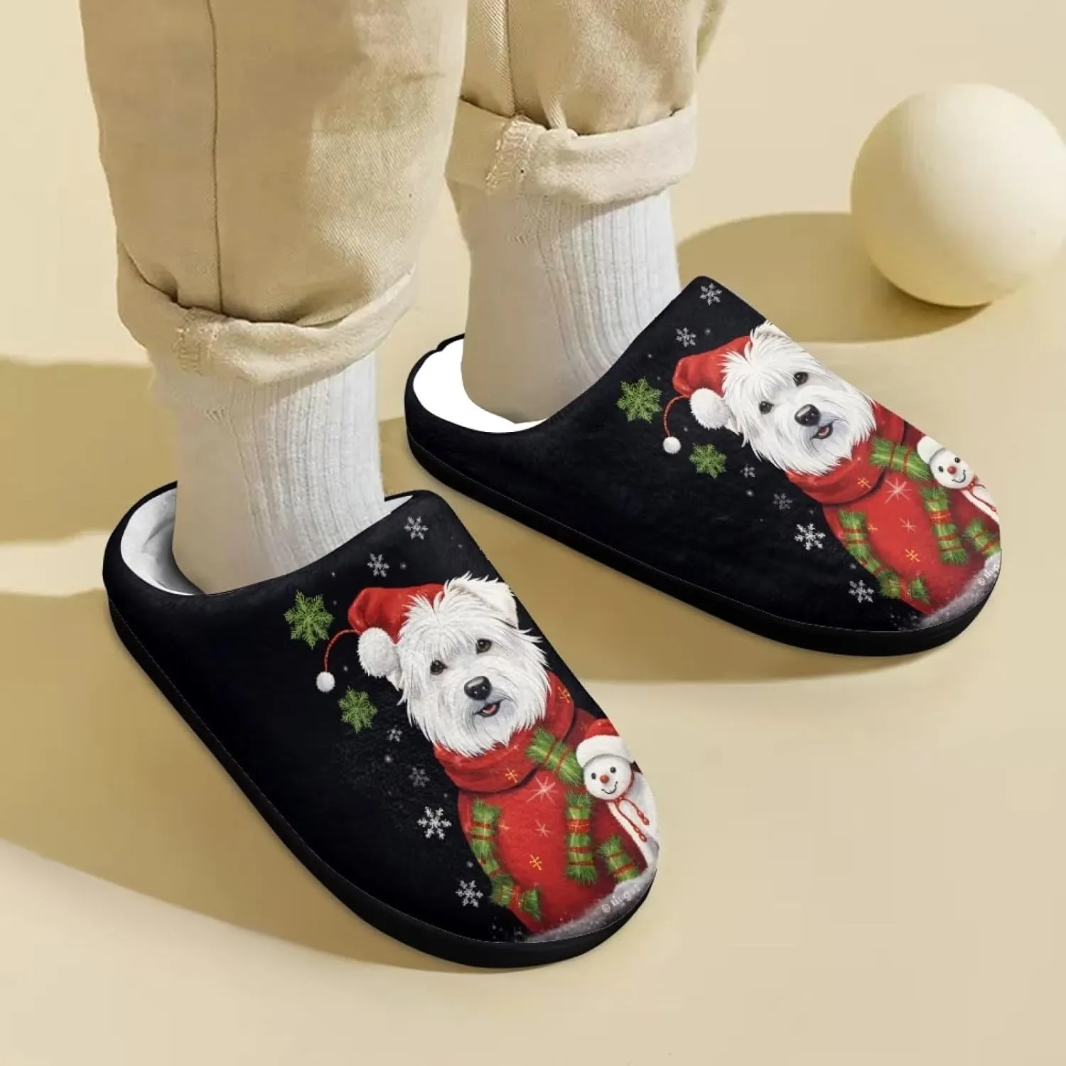 Slippers for Boys Girls Non-slip House Slipper Lightweight Warm Winter Slippers for Kids