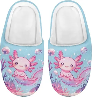 Slippers for Girls Kids Boys Size 9-15 Winter Cotton Slipper Indoor Fuzzy Slippers