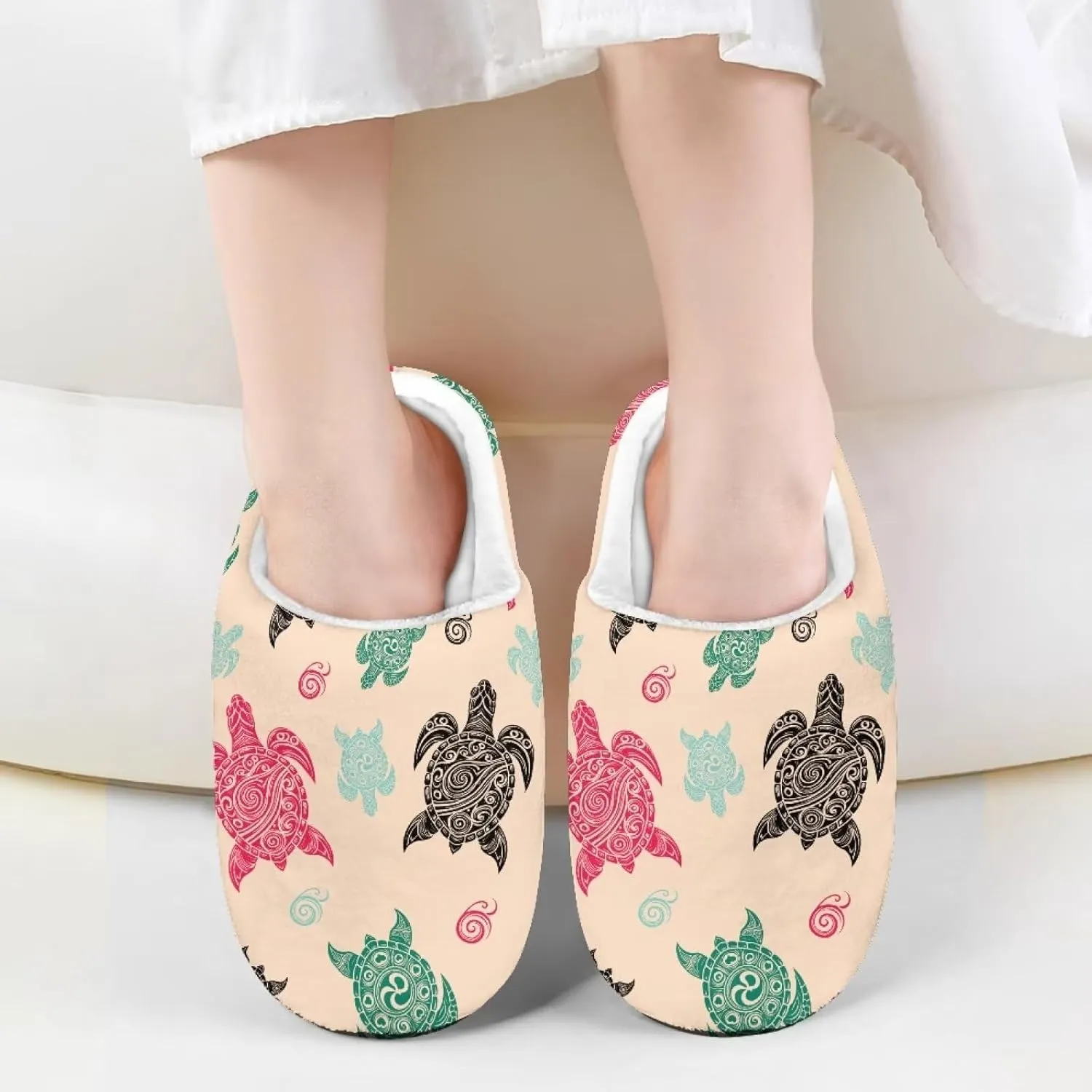 Slippers for Kids Anti-slip House Slippers Warm Plush Slippers Cozy Bedroom Slippers