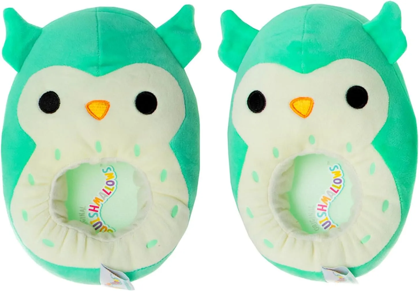 Squishmallows Slippers Plush Lightweight Warm Comfort Soft Aline Slipper House Shoes for Kids and Adults (sizes 11-1 Little Kid / 2-5 Big Kid / 5-10 Adult)