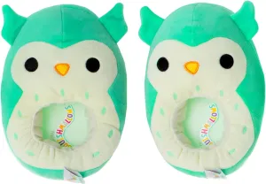 Squishmallows Slippers Plush Lightweight Warm Comfort Soft Aline Slipper House Shoes for Kids and Adults (sizes 11-1 Little Kid / 2-5 Big Kid / 5-10 Adult)