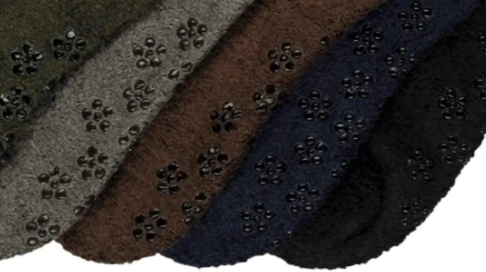 Stanzino 6 PAIRS WOMEN COZY FUZZY NON SKID STRIPES SUPER SOFT WINTER SLIPPER SOCKS 9-11
