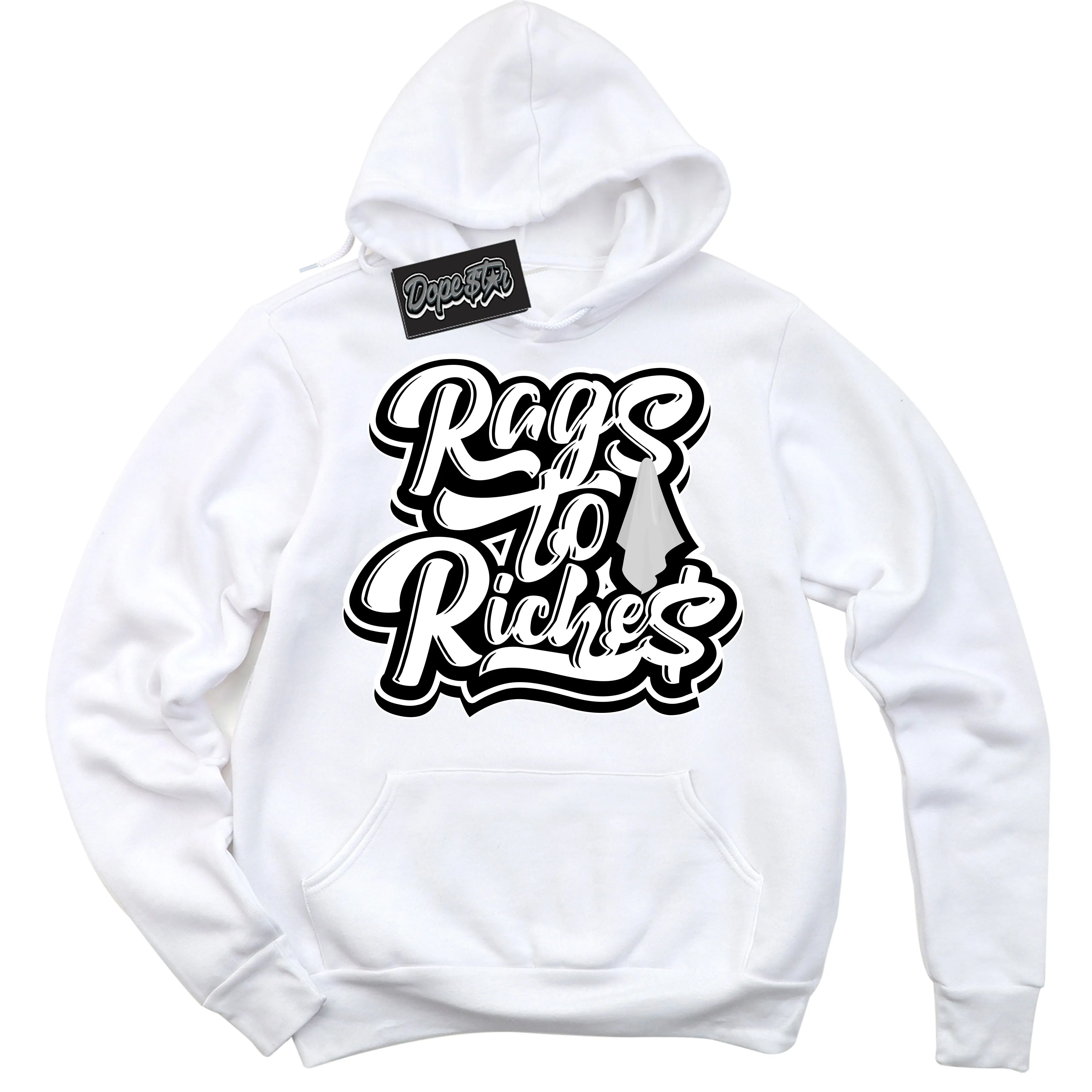 Suede Panda Dunk Sneaker Hoodie Rags To Riches Graphic