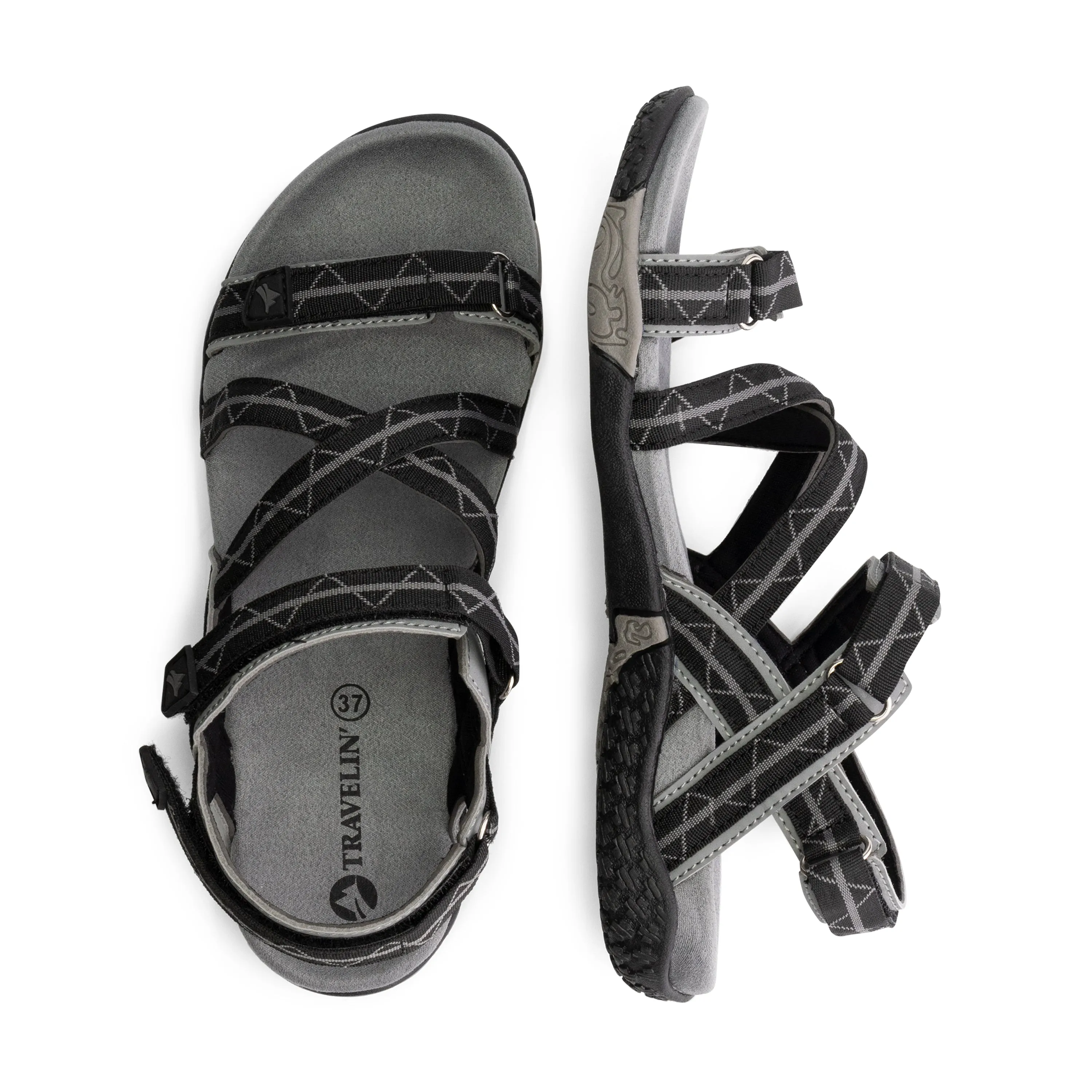 Sylte - Sandals - Lady - Grey