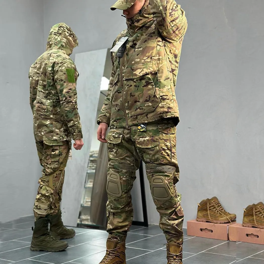 Tactical Men's G3 Combat Pants with Knee Pads Camouflage Pants Hunting Fishing Paintball Outdoor Pants