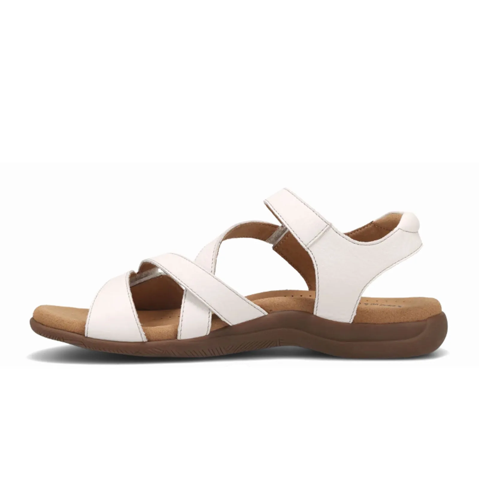 Taos Big Time Backstrap Sandal (Women) - White