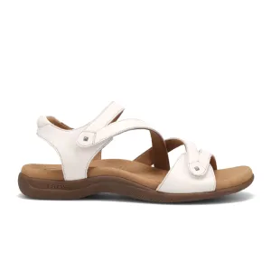 Taos Big Time Backstrap Sandal (Women) - White