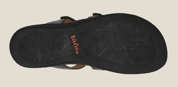 Taos Double U Pewter Womens Comfort Sandals DBU-13930